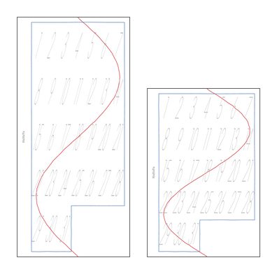 大字母月记 红线