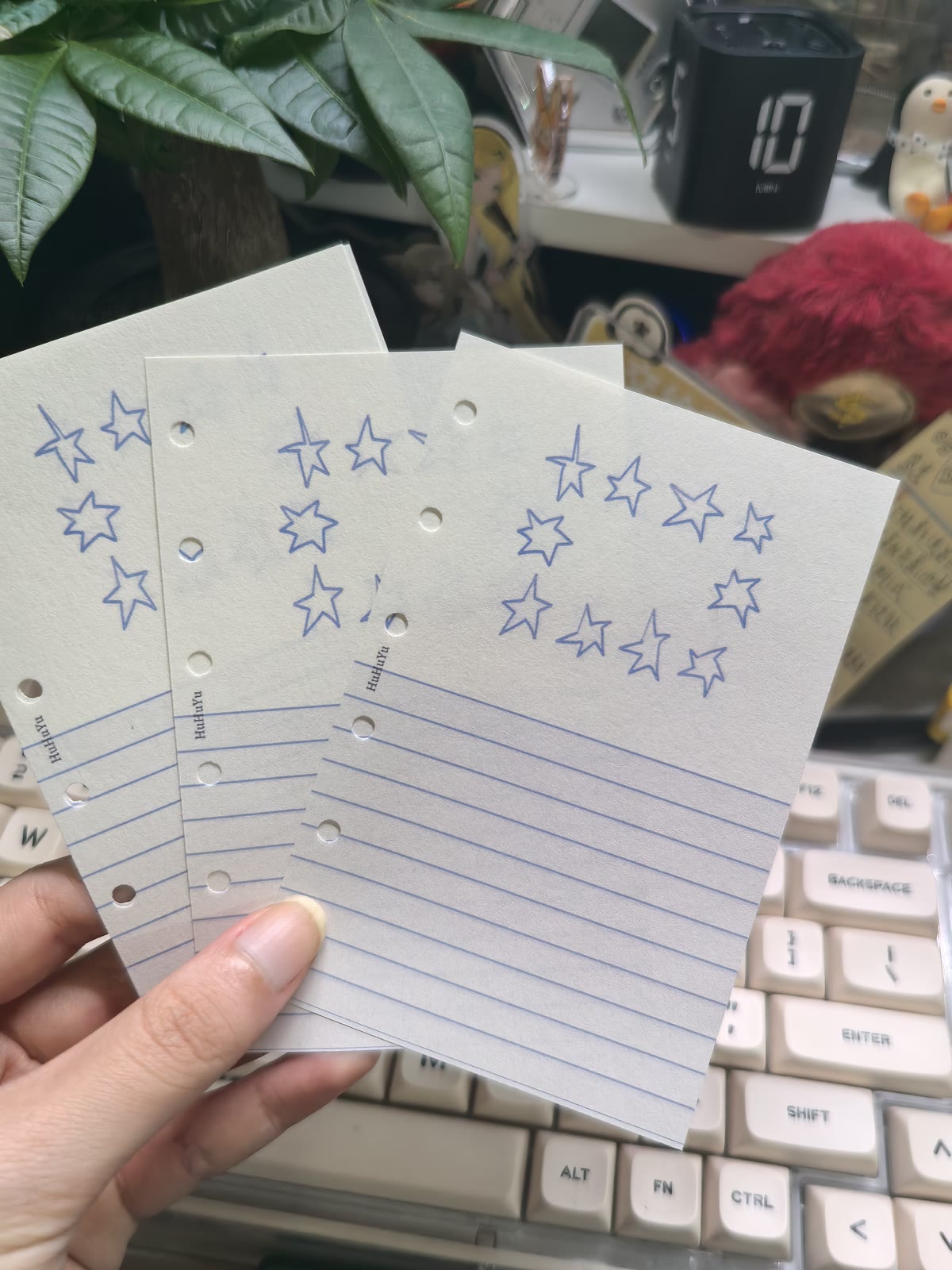 星星6mm装饰书写页